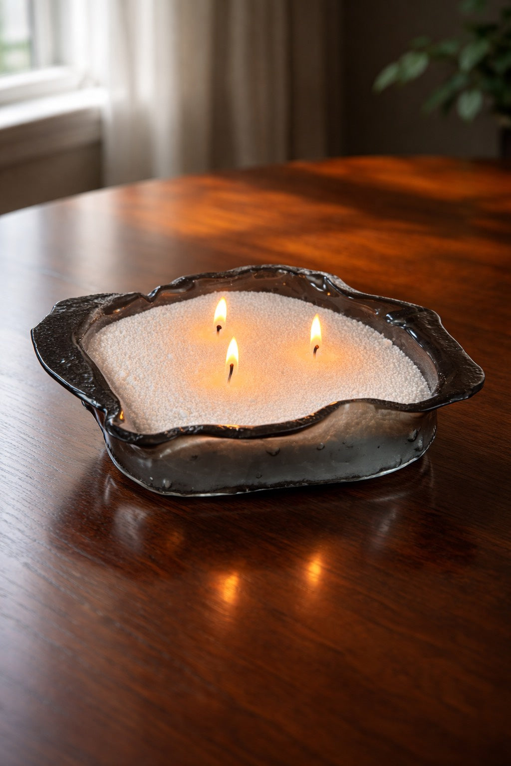 500g Inara® Pearled Candle Box + 30 Wicks + Opal Luxe Glass Vase + 10ml Inara Fragrance Oil Bottle - Bundle