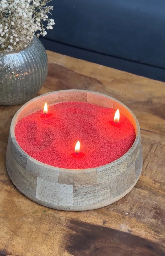 500g Inara® Signature Box + 30 Wicks + 1 Handcrafted Candle Holder + 10ml Inara® Fragrance Oil  - Bundle