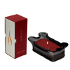 500g Inara® Pearled Candle Red Box + 30 Wicks + Handcrafted Candle Holder + 10ml Inara Fragrance Oil Bottle - Bundle